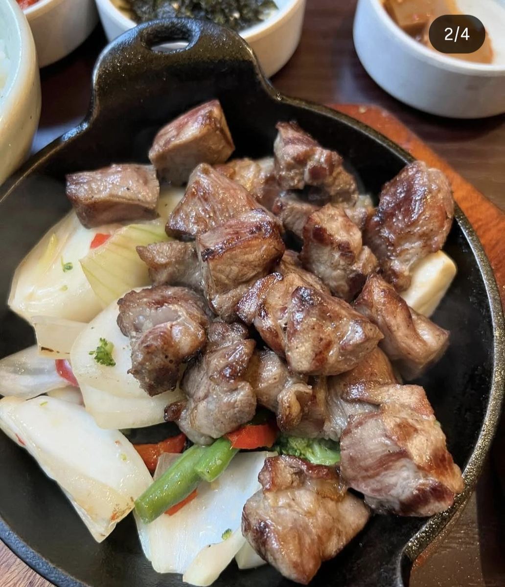 Charcol-broiled Iberico Pork Shoulder Set — Doma Insadong, a korean restaurant in Insadong Seoul